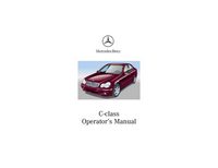 2001 Mercedes-Benz C Class Owner's Manual
