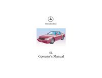 2001 Mercedes-Benz SL Class Owner's Manual
