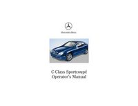 2002 Mercedes-Benz C Class Coupe Owner's Manual