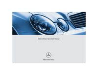2004 Mercedes-Benz E Class Owner's Manual
