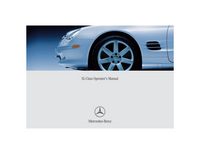 2004 Mercedes-Benz SL Class Owner's Manual