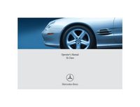 2005 Mercedes-Benz SL Class Owner's Manual