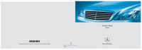 2008 Mercedes-Benz S Class Owner's Manual
