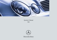 2009 Mercedes-Benz SLK Class Owner's Manual