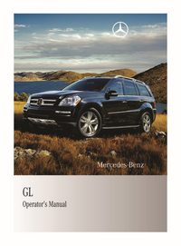 2010 Mercedes-Benz GL Owner's Manual