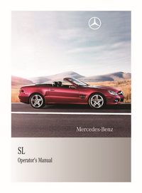 2011 Mercedes-Benz SL Class Owner's Manual