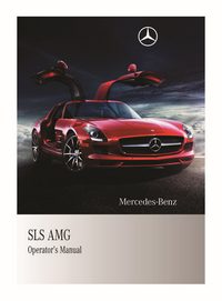2011 Mercedes-Benz SLS AMG Owner's Manual