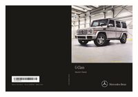2016 Mercedes-Benz G Class Owner's Manual